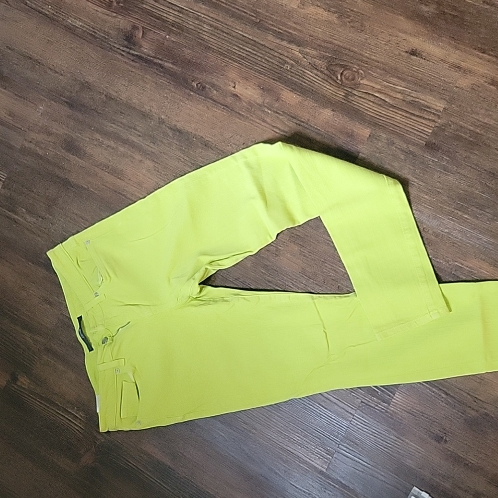 Neon green Joe's Jeans